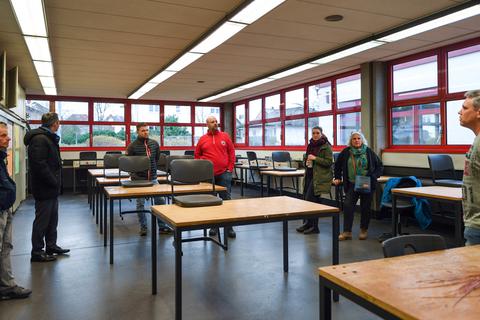 Platzmangel ist ständiger Begleiter an Beruflichen Schulen